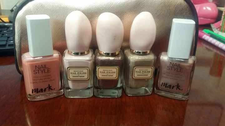 Uñas Rose Gold 🌹 - 1