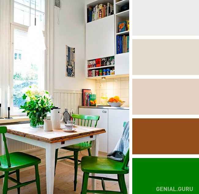 Verde - Beige