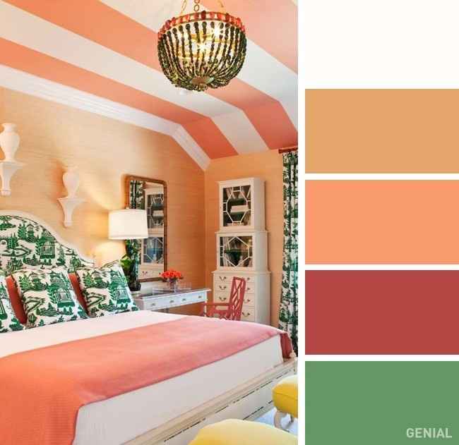 coral + verde