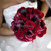 Rojo con púrpura