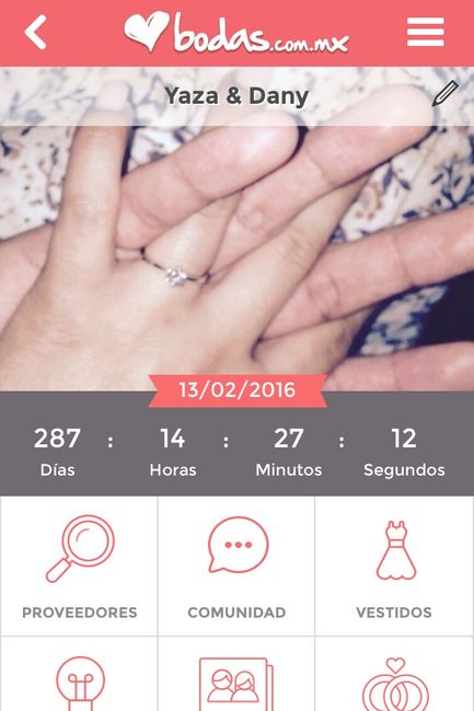 ¿cuánto falta para vuestra boda? ¡a presumir contadores! - 1
