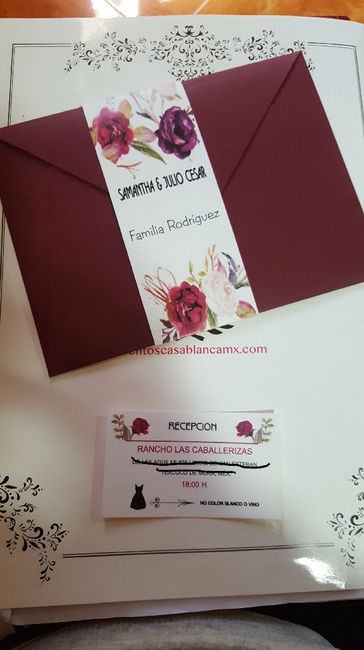 Invitaciones y otros avances!! Me encantaron😘 - 1