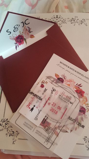 Invitaciones y otros avances!! Me encantaron😘 - 2
