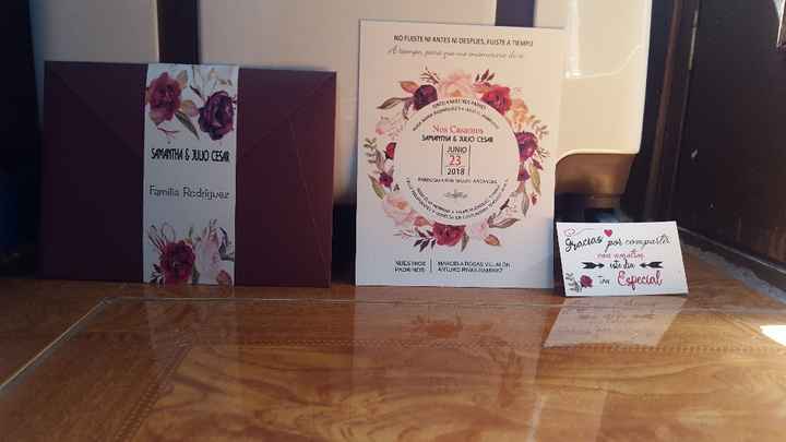 Invitaciones y otros avances!! Me encantaron😘 - 3