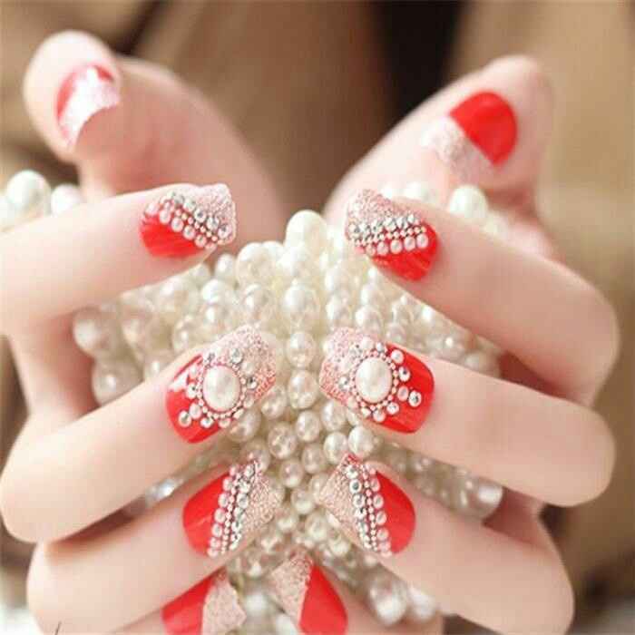  Como prefieren las uñas para su gran dia.? - 14