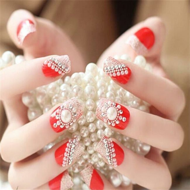  Como prefieren las uñas para su gran dia.? - 14