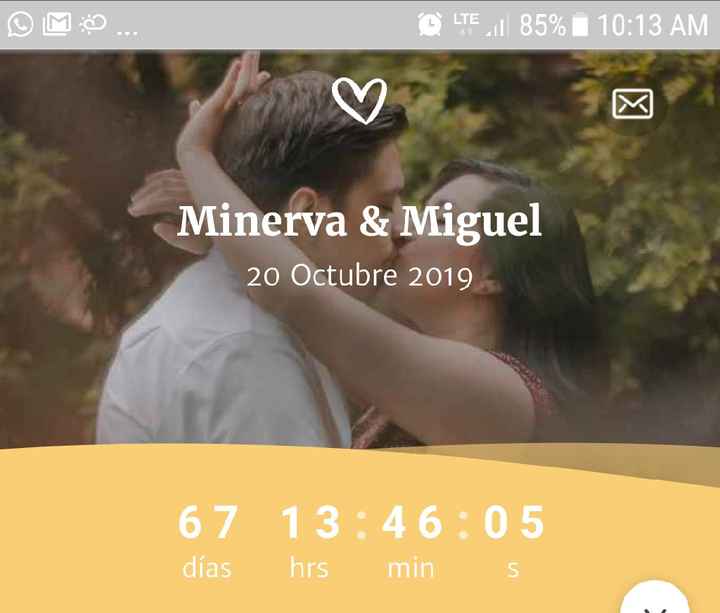 😍😍😍 a solo 2 meses del gran día ⏳🎉!!! - 1
