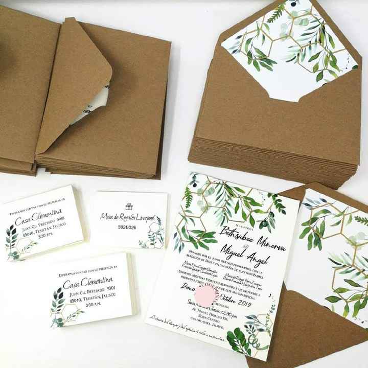 Ya me llegaron mis invitaciones ¡! - 1