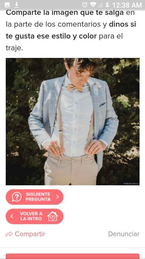 Haz screenshot y descubre el look de novio - 1