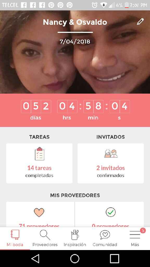 ¡Escribe los días que faltan para tu boda! - 1