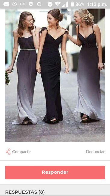Vestidos degradados para damas de honor 29