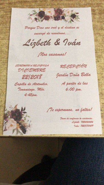  Como son tus invitaciones ??? - 1