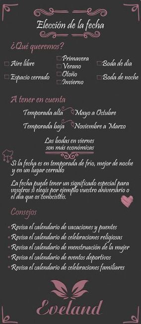Escoger la fecha - 1