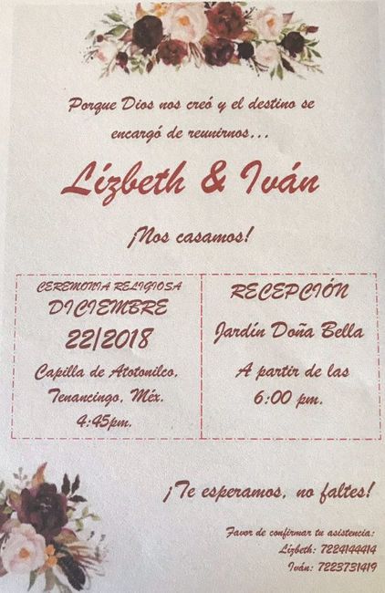 Mis invitaciones - 2