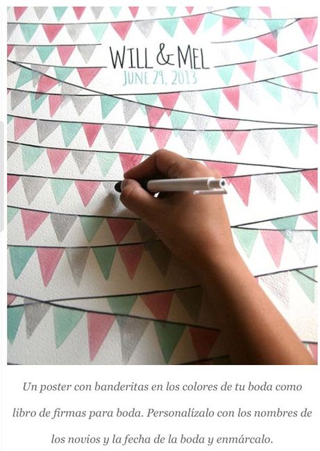 Libro de firmas diferente - 4
