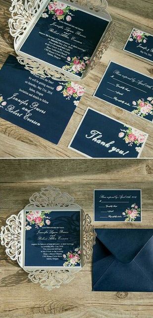 Invitaciones con encaje - 2