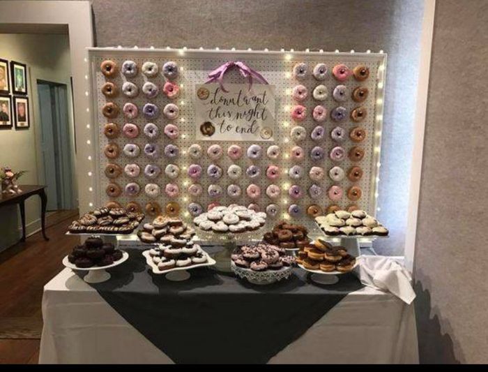 Donas en lugar de pastel - 1