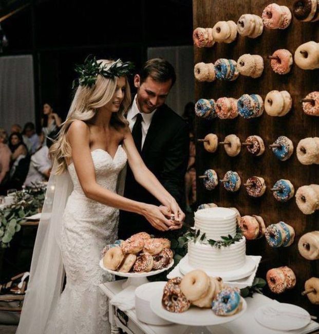Donas en lugar de pastel - 4