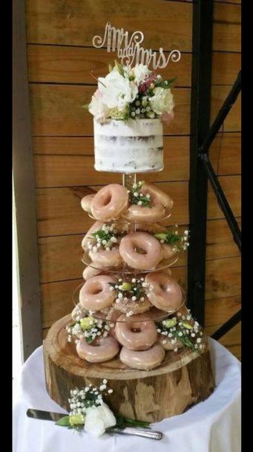 Donas en lugar de pastel - 8