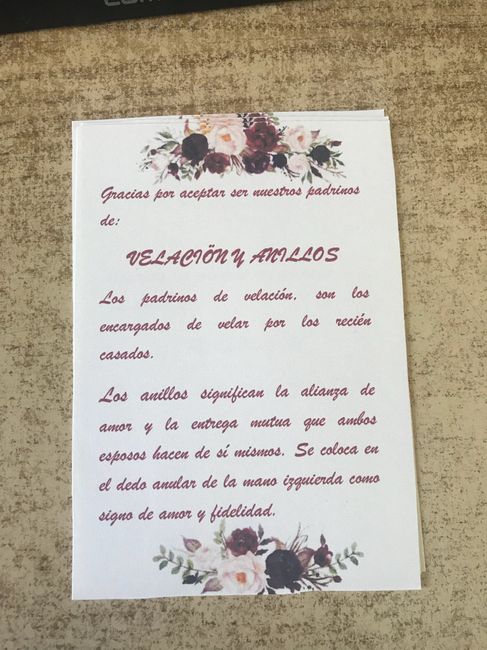 Tarjetas padrinos - 3