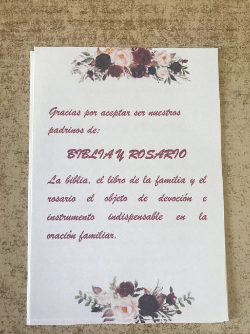 Tarjetas padrinos - 4