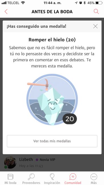 Nueva medalla - 1