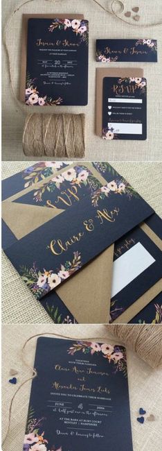 Invitaciones vintage - 4
