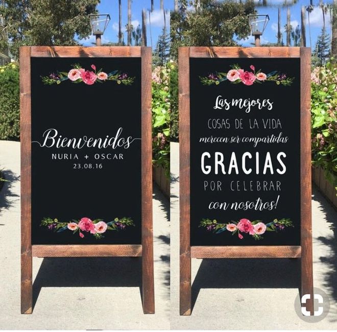 Letreros de bienvenida - 3