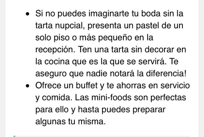 Ideas para ahorrar en tu boda - 4