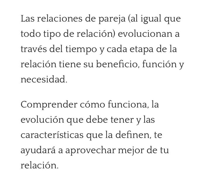 E- etapas de una relación en pareja ¿en cual estas? - 2
