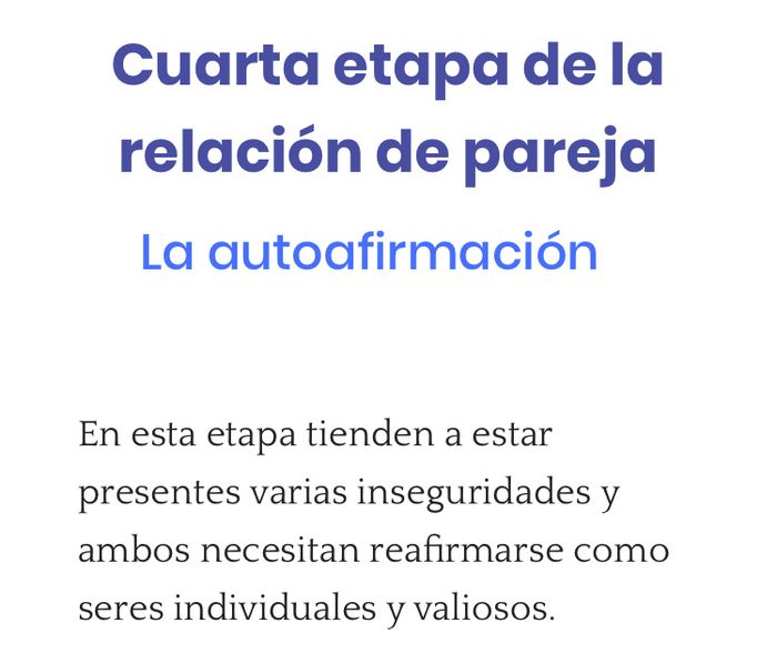 E- etapas de una relación en pareja ¿en cual estas? - 17