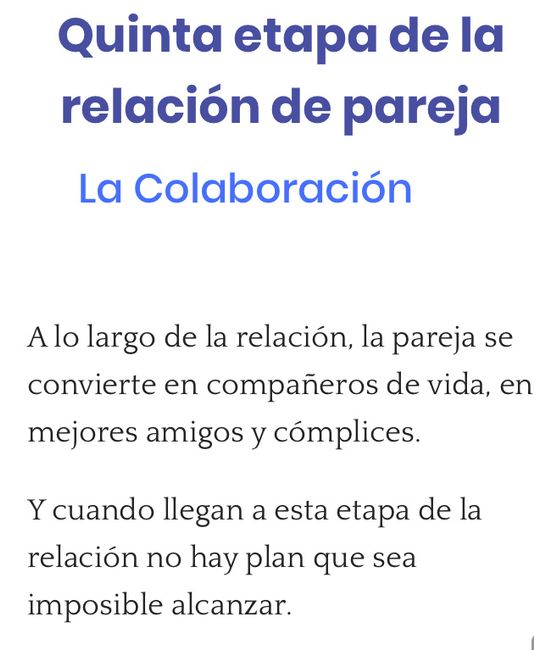 E- etapas de una relación en pareja ¿en cual estas? - 21