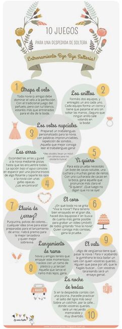 Juegos para despedida de soltera - 1