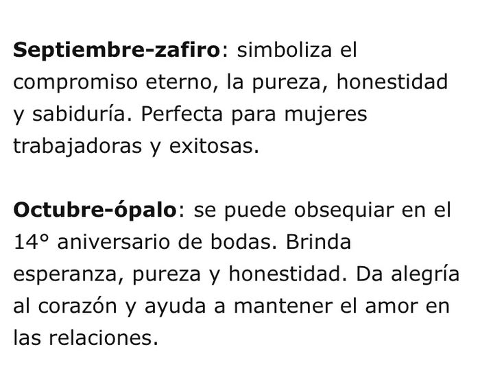 ¿que piedra preciosa debe llevar tu anillo de compromiso según el mes en el que naciste? - 10