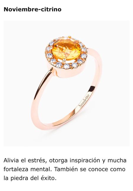 ¿que piedra preciosa debe llevar tu anillo de compromiso según el mes en el que naciste? - 11