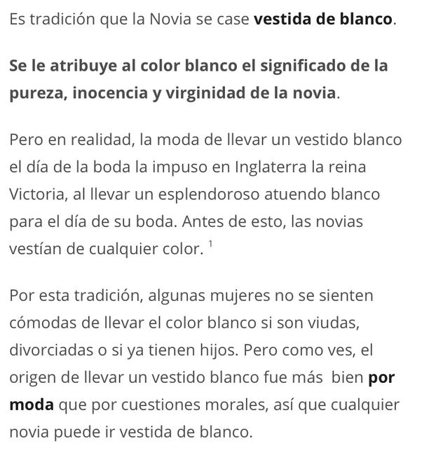 Tradiciones y supersticiones - 2