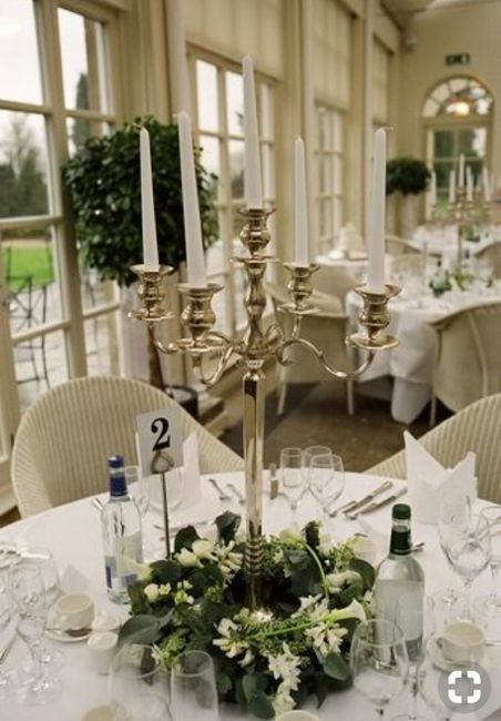 Rally - Centros de mesa con candelabros - 2