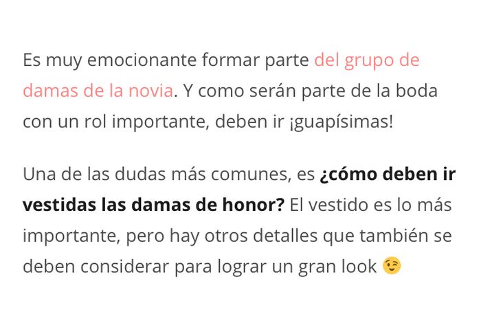 Damas de honor - 4