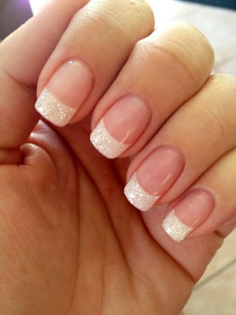 Manicura francesa para el gran día - 2
