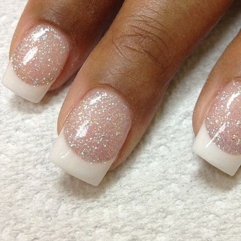 Manicura francesa para el gran día - 8