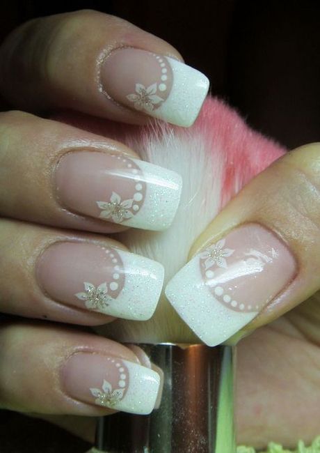 Manicura francesa para el gran día - 14