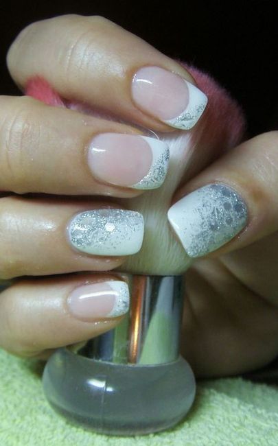 Manicura francesa para el gran día - 18