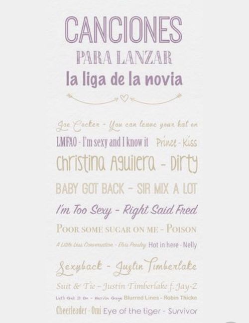 Canciones para lanzar la liga - 1
