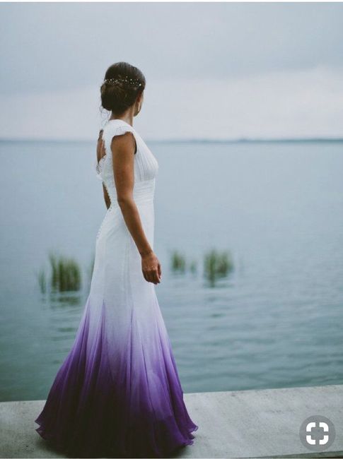 Lila en los vestidos de novia - 2