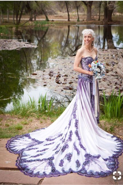 Lila en los vestidos de novia - 4
