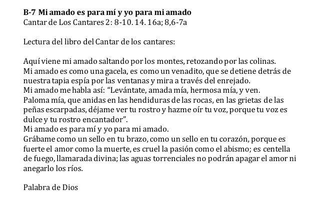 Lectura para la iglesia - 2