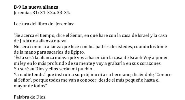 Lectura para la iglesia - 3