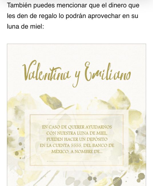 ¿como pedir dinero en la boda? - 9