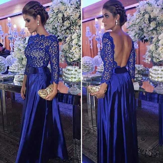 Vestidos azules para tus damas - 12