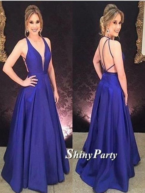 Vestidos azules para tus damas - 17